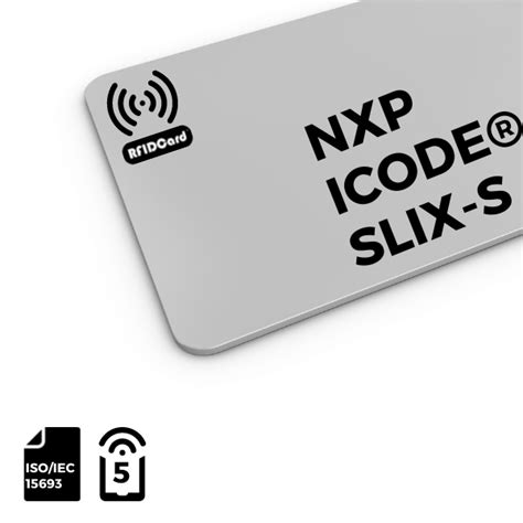 cr80 nfc rfid card|RFID Card CR80 NXP ICODE®SLIX ISO15693 .